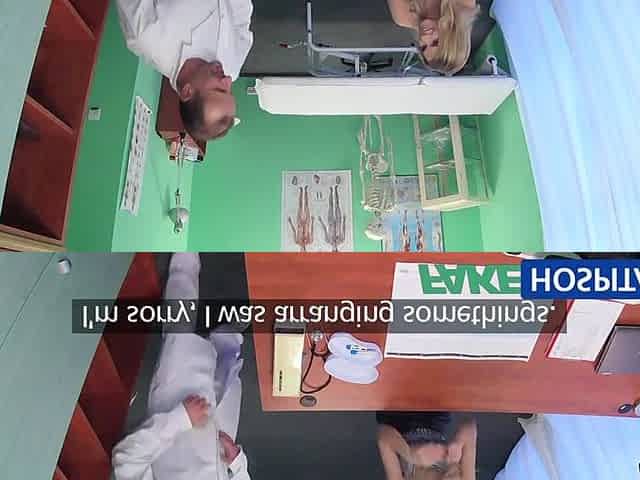 FakeHospital Constricted cunt makes doctor cum