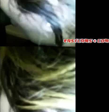 Amateur Asian Girl Gives Blowjob to a Black Guy