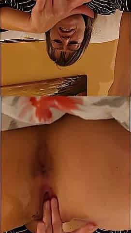 Coppia porno in hotel: mother I'd like to fuck AlmaSol si fa lavare di sborra in stanza. Porno Italiano 2025