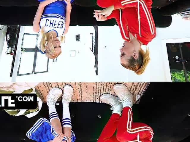 Lesbo Trainer Seduces A Rookie Cheerleader - MYLF