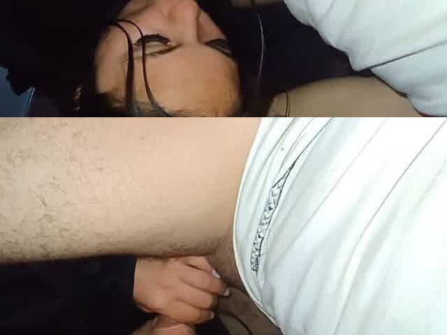 Tired Stepdad Gives Me Cum