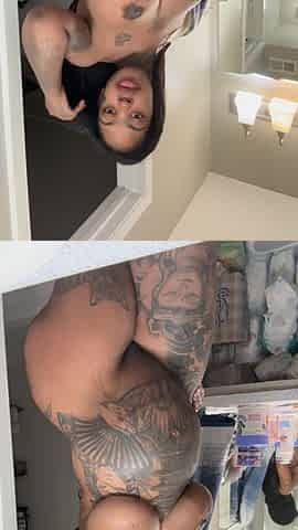 Big Busty Princess Shows off Her 9 Months Pregnant Belly