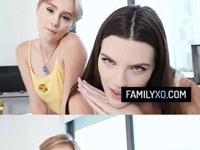 Lustful stepdad screw the one and the other his horny stepdaughters