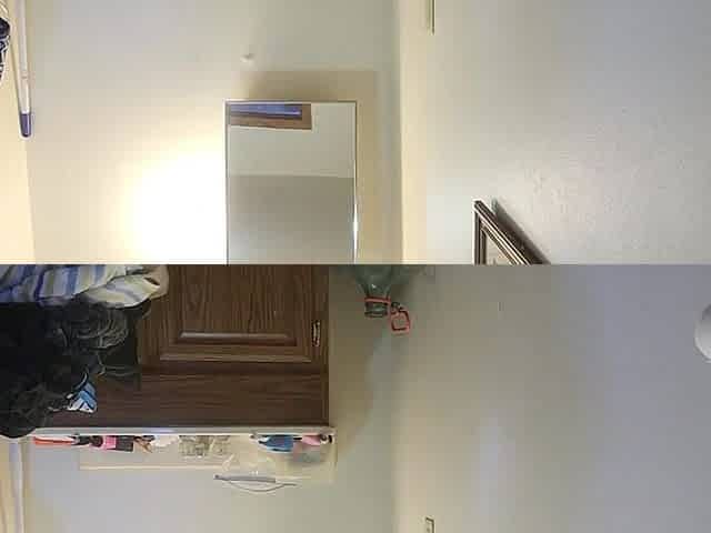 Stripping in advance of my shower
