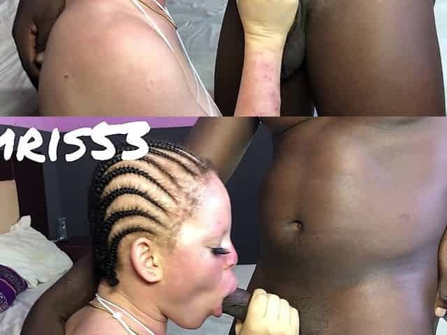 Albino on Sexy Fishnets Drilled to Stupor