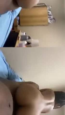 Light skin teen rides bbc in college dorm