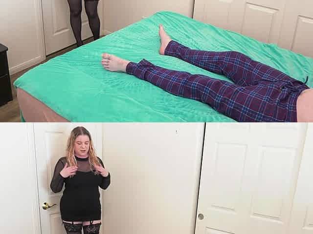 My Stepbrother Knows I'm A Lesbian So I Let Him Fuck My Ass