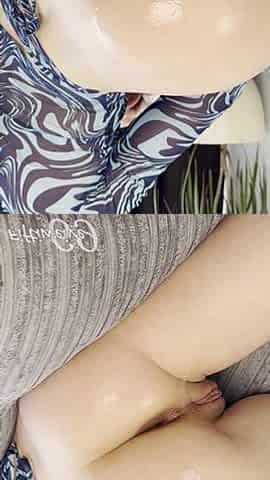 Wide Hole and Big Black Dildo