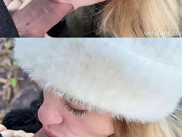 Coarse mouth blow job from my brother's girlfriend