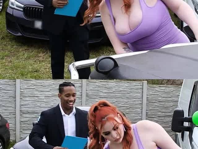 BBW Client Gets Fucked By Sales Agents.Abigaiil Morris