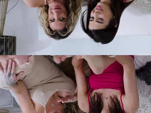 Curvy MILF caught babysitter playing with her pussy