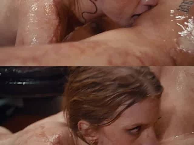 Parasite Monster 3some - Infected Gals Lesbo Domination