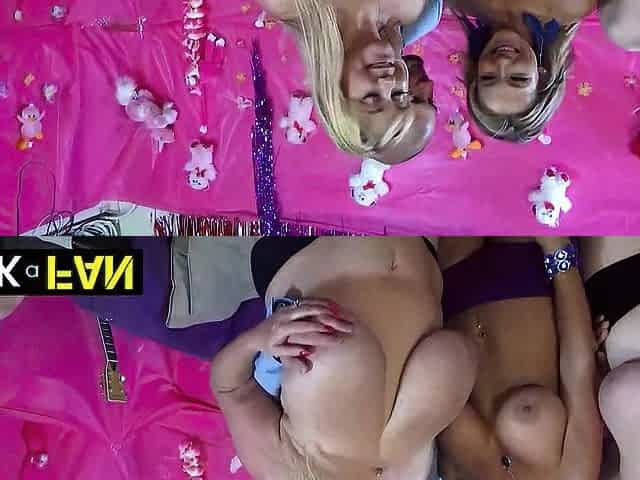 Fortunate Fan Wins Contest To Have a fun Blowjobs From Breasty Bitches!
