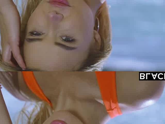BLACKED Sexy Blonde Venera gets DPed by 2 huge BBCs