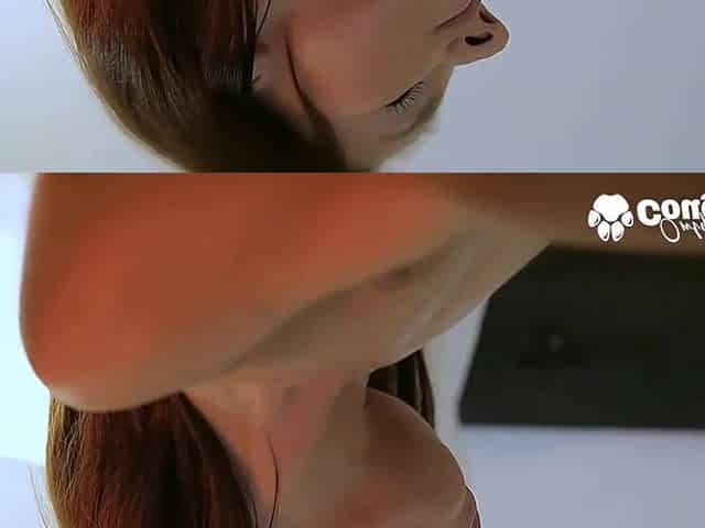 Petite boobs Promesita giving head and riding on Jay Dee' knob