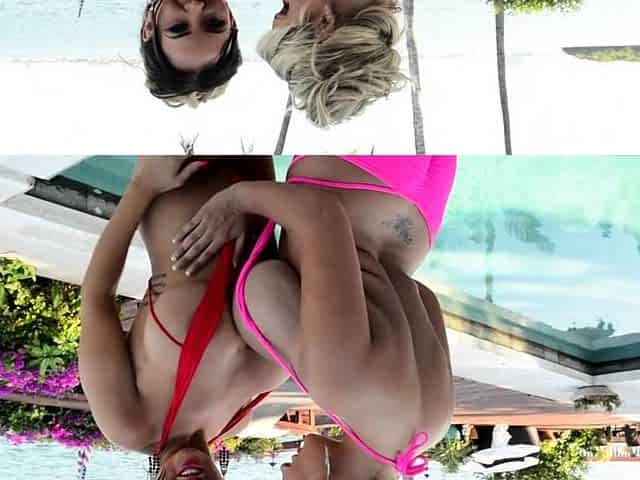 Busty Pool Babes