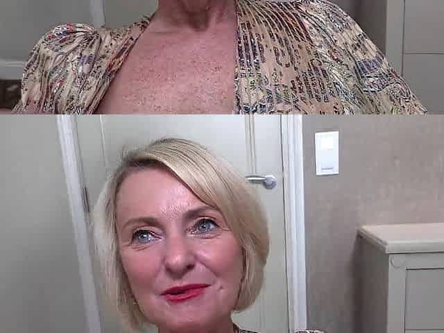 Blond Cougar, 55, Sucks My Cock6469 two