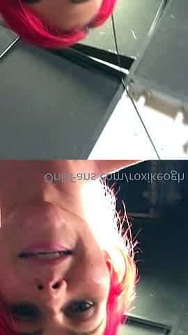 Great Big Boobs On Masturbating Redhead