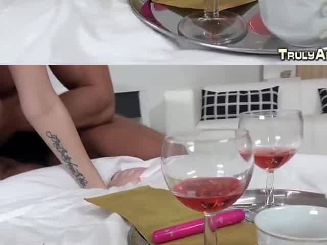 Big Muscular Fucker Destroys Blondes Ass