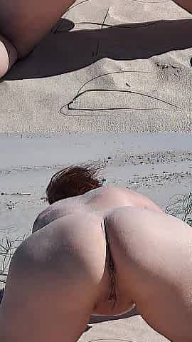 All alone and willing... My favourite view on the beach