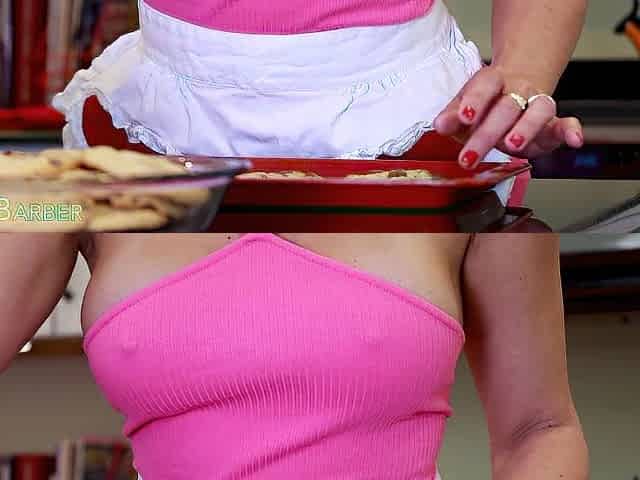 Penny Barber Short - Stepford Wife Caught Masturbating in a Diaper