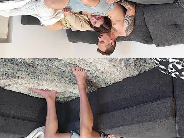 Stepbrother put a wang in my throat and then drilled my booty!