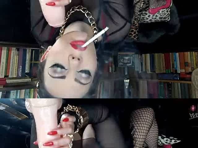Milf smoking