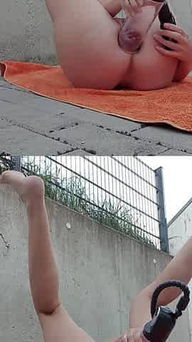 MILF Shaking Minutes From Orgasm an Squirt