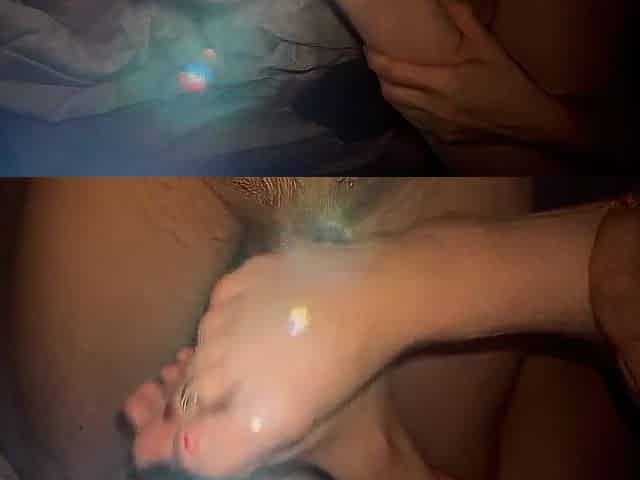 Shy Old Chap Turns into Cum Machine Thanks to My Flawless Feet & Expert Strokes