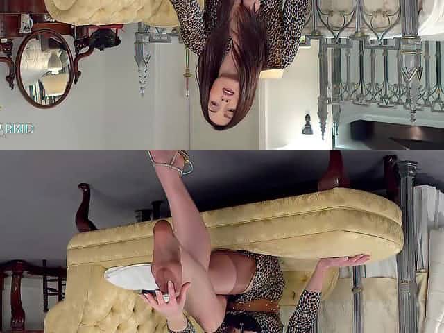 Anal Toys In Ass and Bald Pierced Pussy Slit