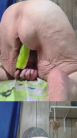 Bending Whore Over Filling Her Full of Cum