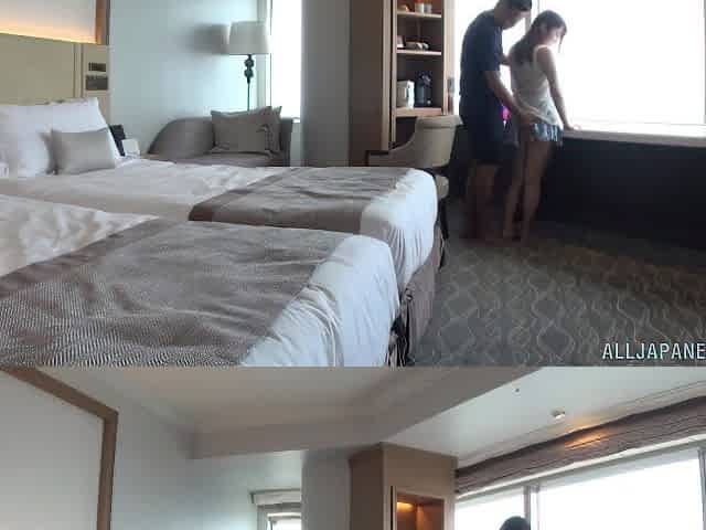 Asian cutie Morimoto Tsugumi sucks a dick while getting eaten out