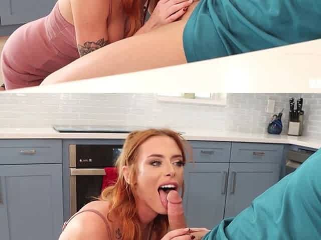 Jaded by a Horny Redhead Pillow Princess