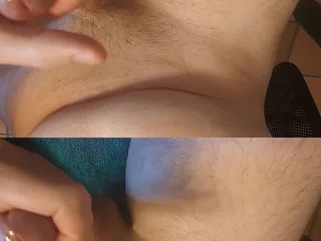 How needs lube if u got piddle ?! - Squirting cum explosion from my large wang