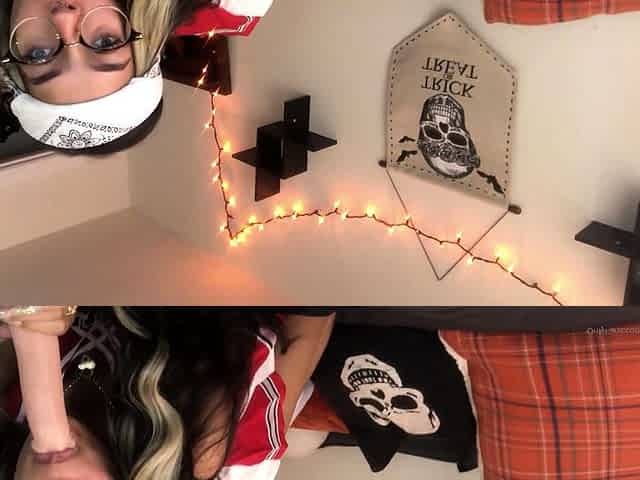 Amateur Blonde Blowjob CIM