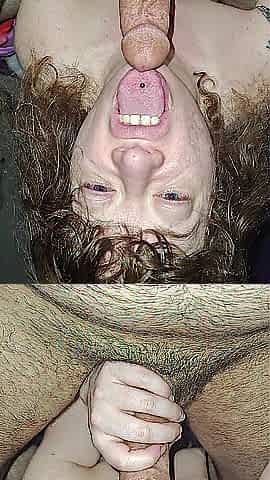 Precious morning oral sex and throwing that butt back