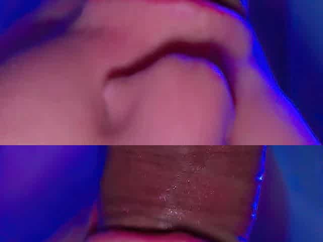 Blow job close up Cum in throat