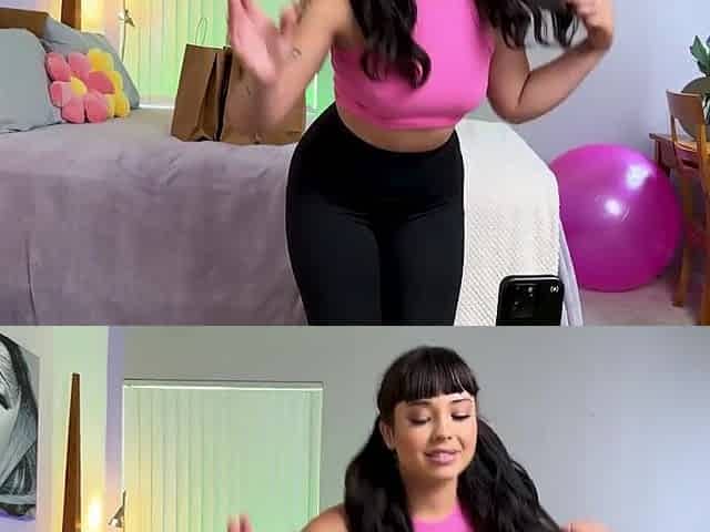 Curvy Beca Barbie Squeezes Into Constricted Leggings In Viral Try-On Unboxing