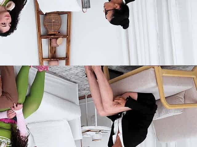 Stepsister Caught with Friend Therapyst Joins the Fun