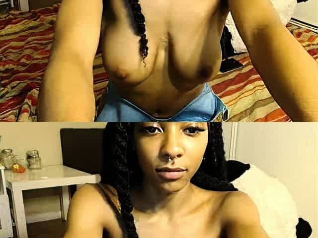 Amateur striptease and Solo masturbation