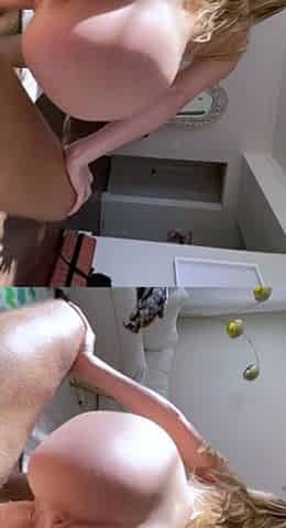 Gorgeous Blonde Fucked Up The Ass In POV