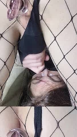 masked femboy self facial jizz flow compilation