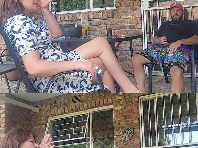 Mutual masturbation with my neighbors wife turns into outdoor creampie