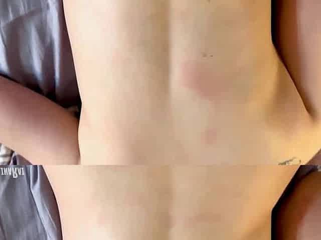Fucking my torrid stepmom after massage - amateur homemade real duo XXX porn!