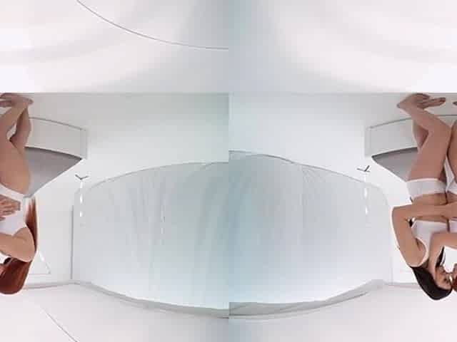 Lesbo Anal Vibrator Adventure with Small Tina - in VR