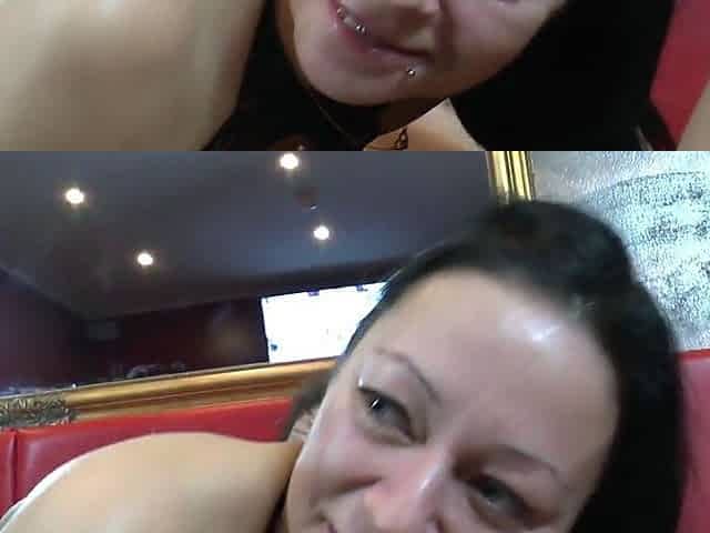 Bitch gives wam blowjob and handjob in pov scene