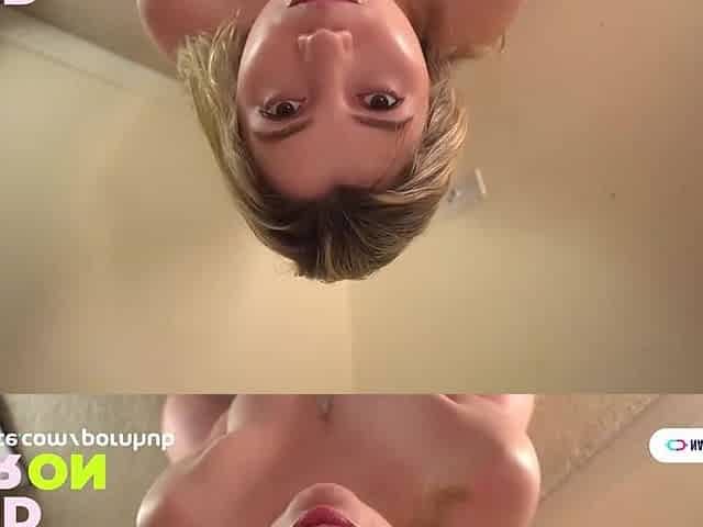 Jerkmate - Curvy golden-haired camgirl NaughtiestGal fingers her creamy twat for u