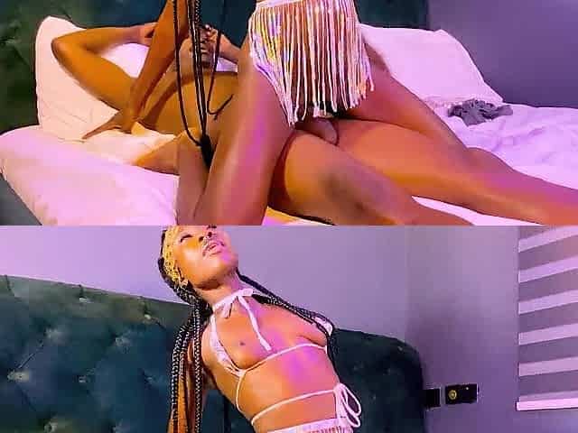 Muddy Badie Rides Large Ebony Nigerian Dick 50