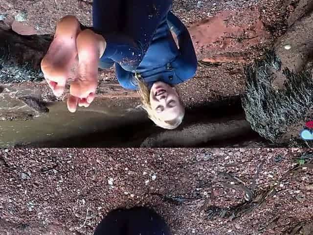 Salty Wetsuit Toe Sucking Slut