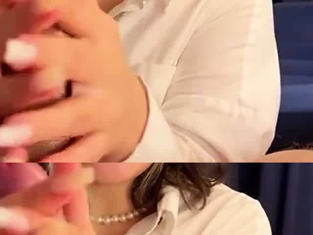 Step mom's milf hand job - my first time jacking off to